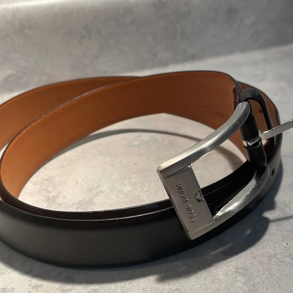 Hugo Boss leather belt